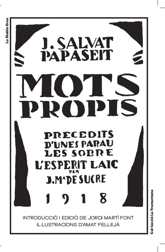 MOTS PROPIS | 9788412820409 | JOAN SALVAT PAPASSEIT