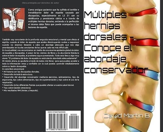 MULTIPLES HERNIAS DORSALES CONOCE EL ABORDAJE CONSERVADOR | 9798879809398