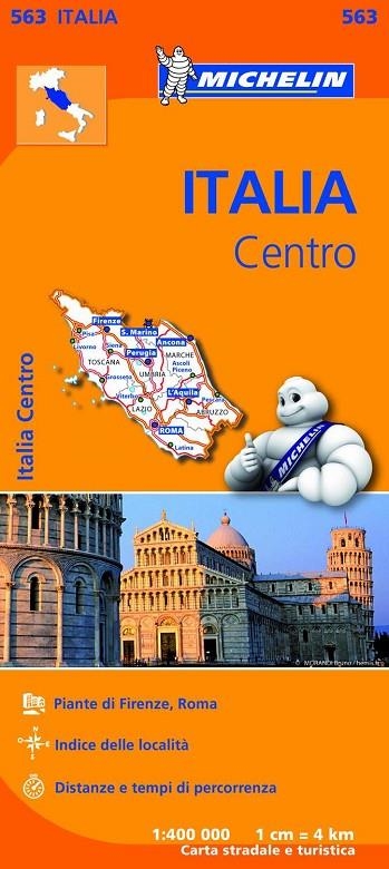 MAPA REGIONAL ITALIA CENTRO | 9782067184015 | VARIOS AUTORES