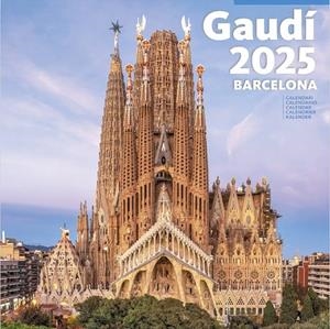 CALENDARI GAUDÍ BARCELONA PARET 2025 | 8424455250131