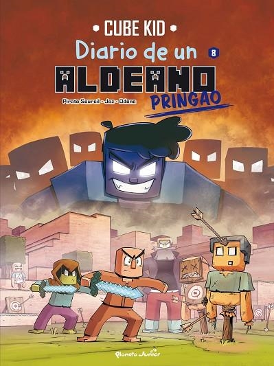 MINECRAFT. DIARIO DE UN ALDEANO PRINGAO. CÓMIC 8 | 9788408290056 | CUBE KID