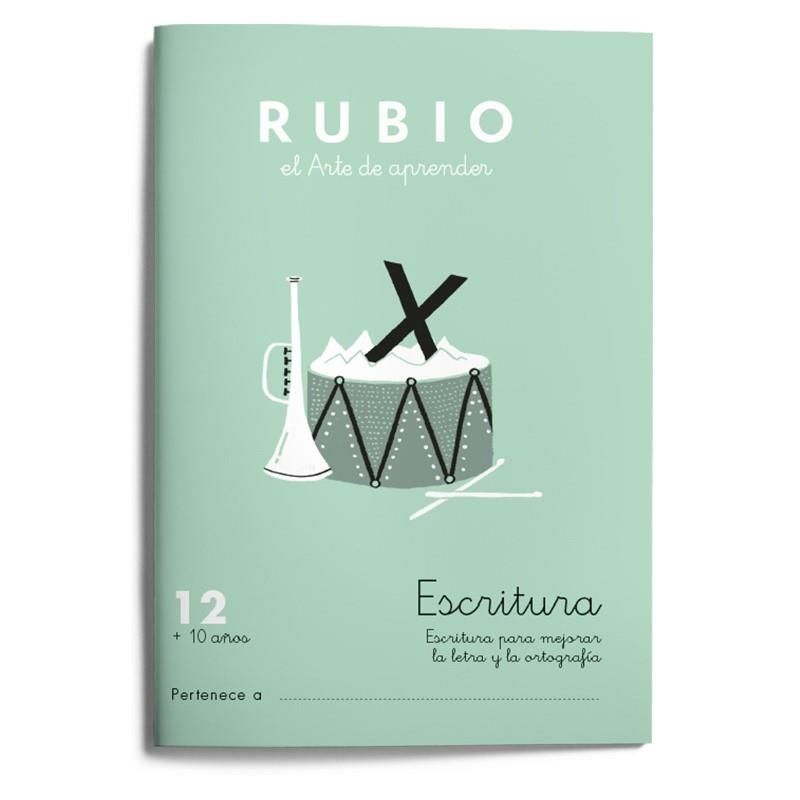 ESCRITURA RUBIO 12 | 9788417427634 | RUBIO SILVESTRE, RAMÓN