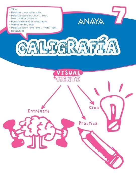 CALIGRAFÍA 7 | 9788469831571 | ANAYA EDUCACIÓN