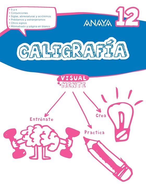 CALIGRAFÍA 12 | 9788469831625 | ANAYA EDUCACIÓN