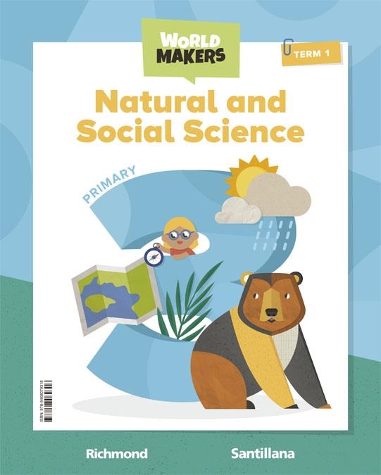 NATURAL & SOCIAL SCIENCE 3 PRIMARY STUDENT'S BOOK WORLD MAKERS | 9788468079318 | AA.VV