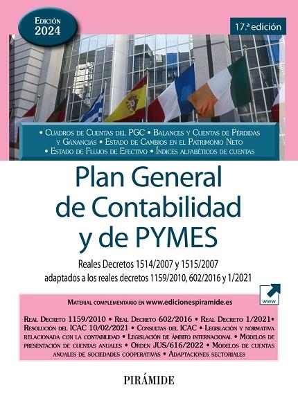 PLAN GENERAL DE CONTABILIDAD Y DE PYMES ED. 2024 | 9788436849837 | EDICIONES PIRÁMIDE