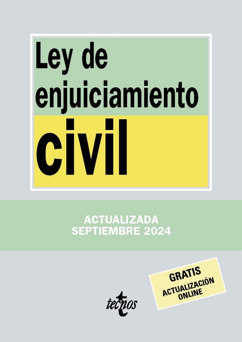 LEY DE ENJUICIAMIENTO CIVIL ED. 2024 | 9788430991082 | EDITORIAL TECNOS