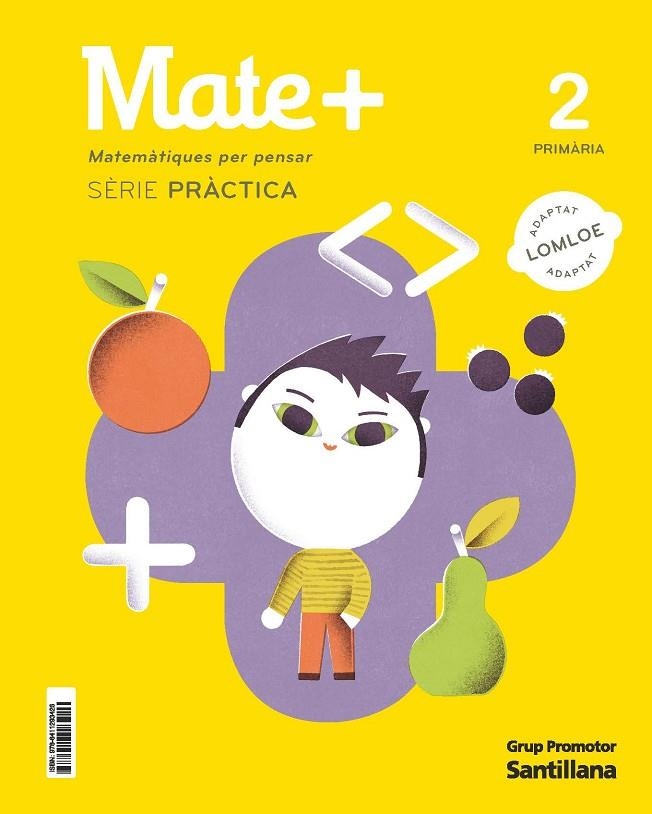 MATE+ MATEMATIQUES PER PENSAR SERIE PRACTICA 2 PRIMARIA | 9788411293426