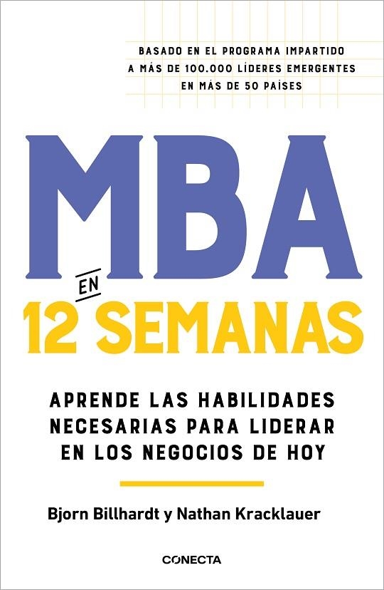 MBA EN 12 SEMANAS | 9788418053153 | BILLHARDT, BJORN / KRACKLAUER, NATHAN