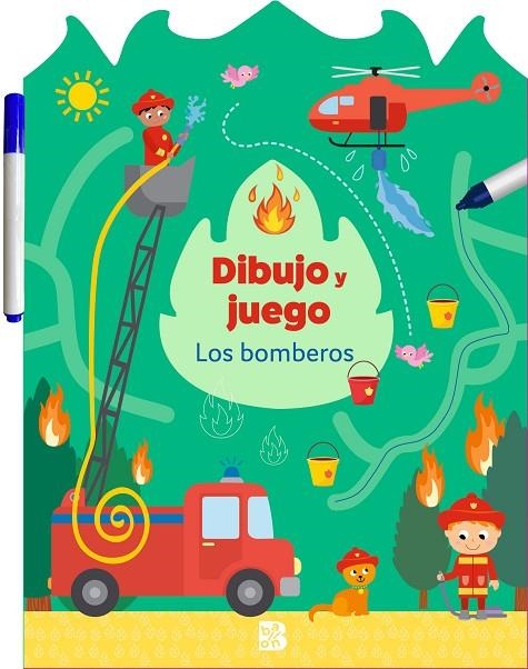 DIBUJO Y JUEGO - LOS BOMBEROS | 9789403238821 | BALLON