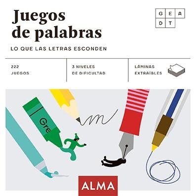 JUEGOS DE PALABRAS. LO QUE LAS LETRAS ESCONDEN | 9788410206007 | JIMÉNEZ GARCÍA, ALBERTO