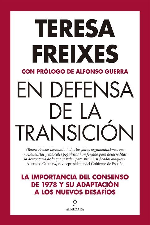 EN DEFENSA DE LA TRANSICIÓN | 9788410520745 | TERESA FREIXES