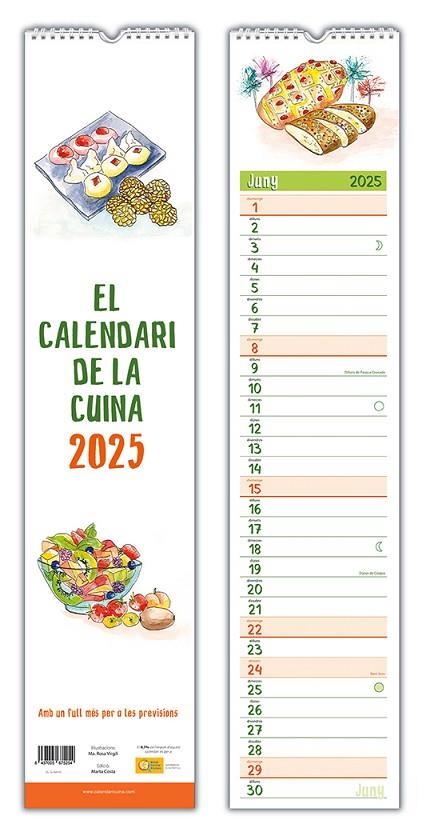 2025 CALENDARI DE LA CUINA | 8437005675254