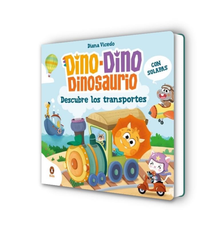 DINO-DINO DESCUBRE LOS TRANSPORTES (DINO-DINO DINOSAURIO) | 9788419511959 | VICEDO, DIANA