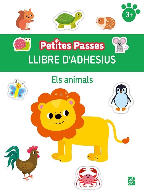 PETITES PASSES LLIBRE D'ADHESIUS - ELS ANIMALS | 9789403238432 | BALLON