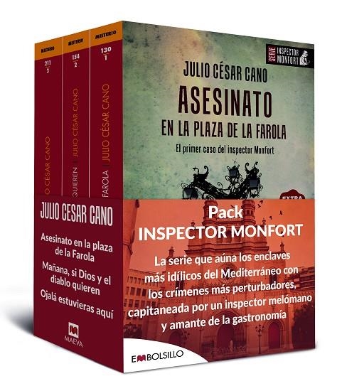 PACK INSPECTOR MONFORT | 9788418185731 | CANO, JULIO CÉSAR