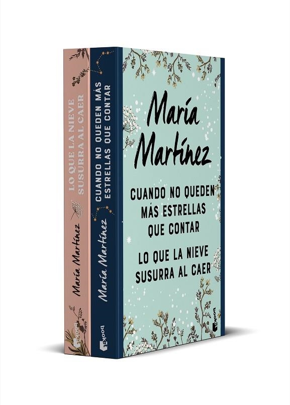 PACK CUANDO NO QUEDEN MÁS ESTRELLAS QUE CONTAR + LO QUE LA NIEVE SUSURRA AL CAE | 9788408295822 | MARTÍNEZ, MARÍA