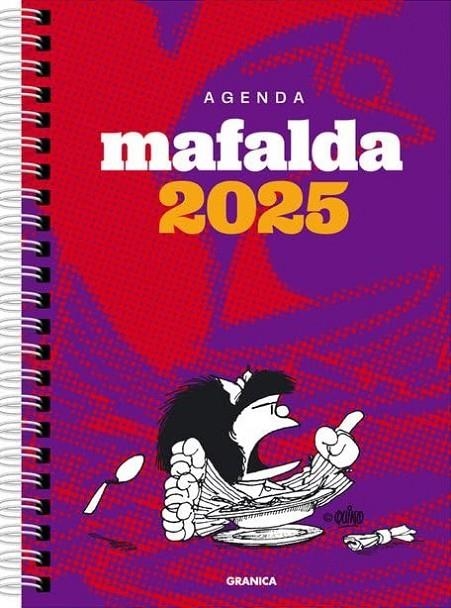 AGENDA 2025 MAFALDA PARA LA MUJER ANILLADA VIOLETA | 9786316544391