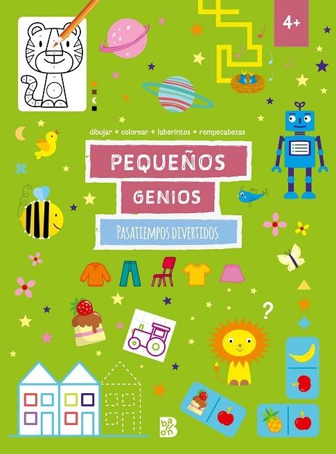 PEQUEÑOS GENIOS PASATIEMPOS DIVERTIDOS +4 | 9789403239316 | BALLON