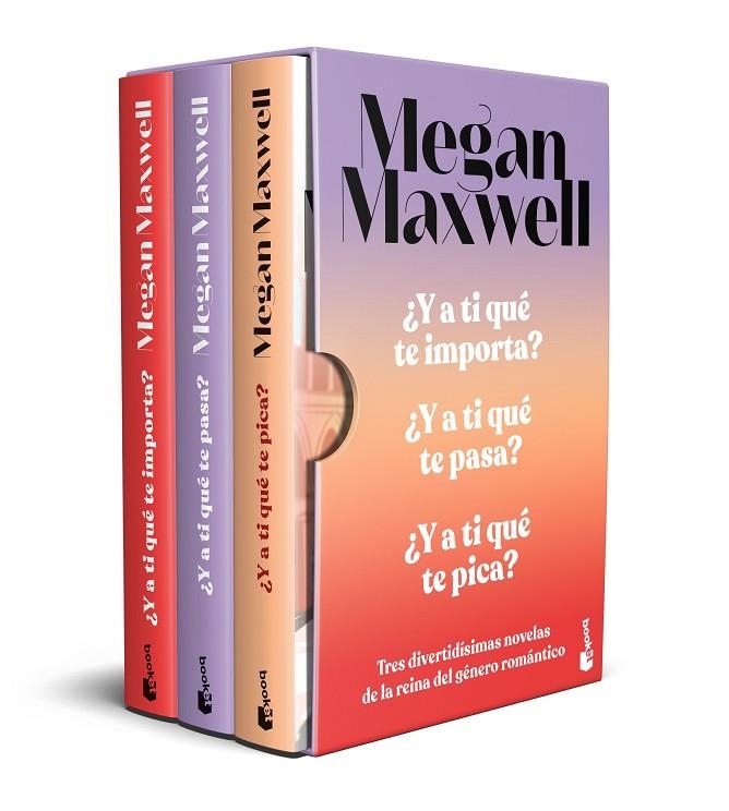 ESTUCHE ¿A TI QUÉ TE PICA? + ¿A TI QUÉ TE PASA? + ¿A TI QUÉ TE IMPORTA? | 9788408295839 | MAXWELL, MEGAN