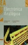 ELECTRONICA ANALOGICA | 9788429453799 | VVAA