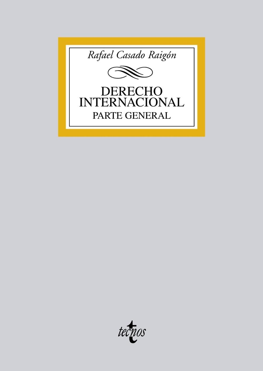 DERECHO INTERNACIONAL | 9788430955923 | CASADO RAIGÓN, RAFAEL