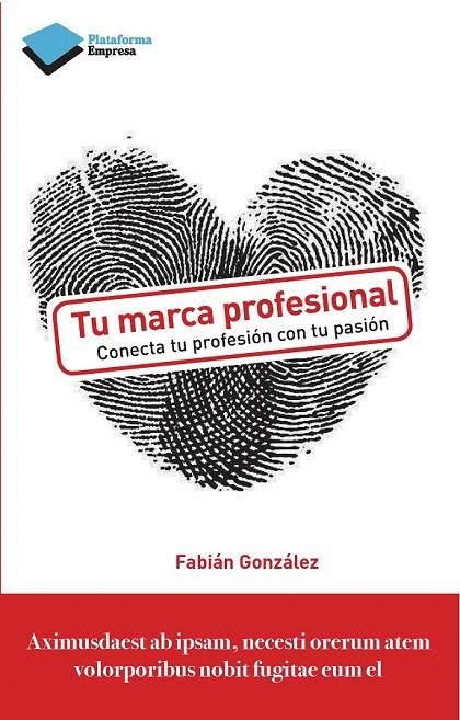 TU MARCA PROFESIONAL | 9788415880356 | GONZALEZ, FABIAN