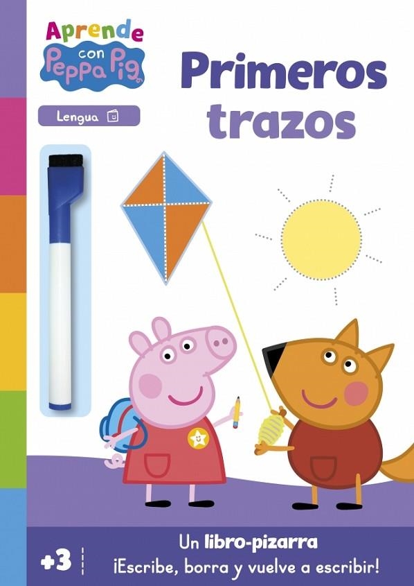 PEPPA PIG. PRIMEROS APRENDIZAJES - APRENDO CON PEPPA PIG. PRIMEROS TRAZOS (LIBRO | 9788448869601 | HASBRO