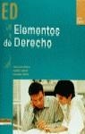 ELEMENTOS DE DERECHO | 9788429454987 | VVAA