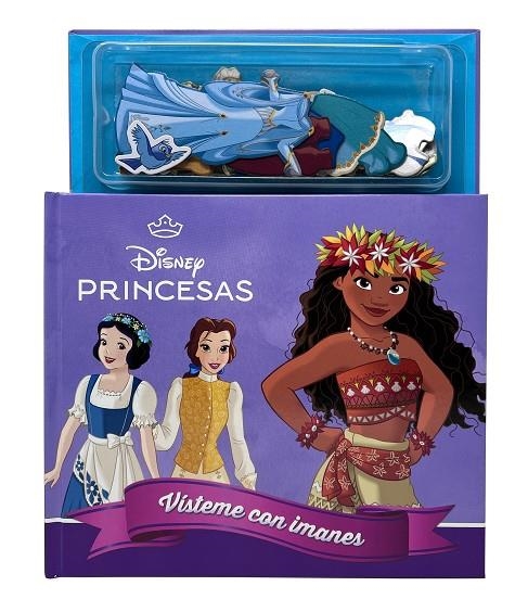 PRINCESAS. VÍSTEME CON IMANES | 9788410029408 | DISNEY