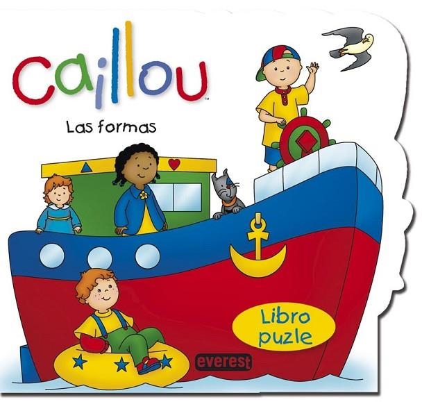 CAILLOU LAS FORMAS LIBRO PUZLE | 9788444169750 | AAVV