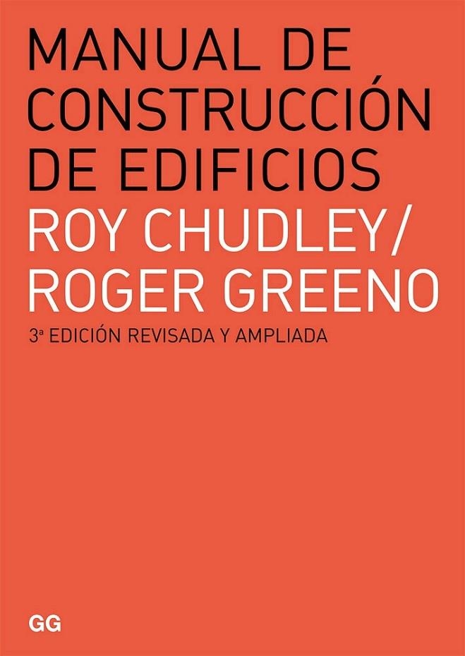 MANUAL DE CONSTRUCCION DE EDIFICIOS | 9788425225918 | CHUDLEY, ROY / GREENO, ROFER