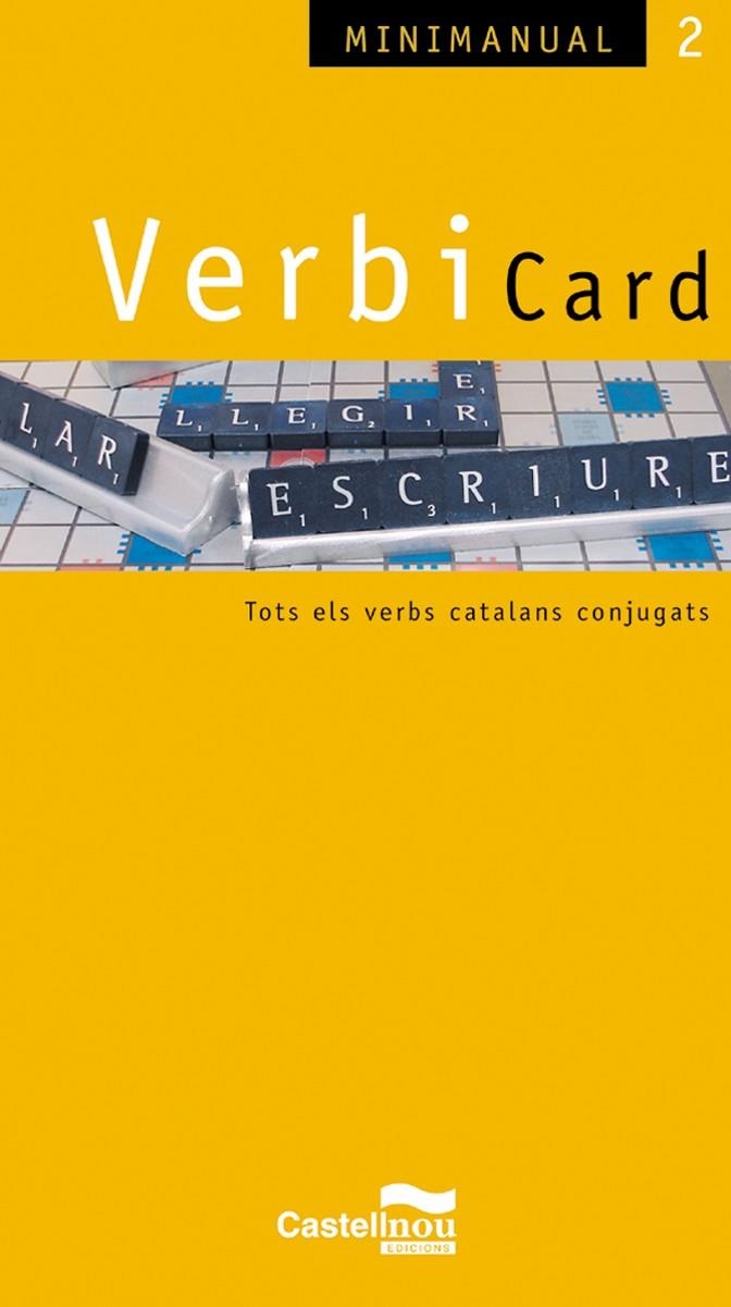 VERBICARD VERBS CATALANS CONJUGATS | 9788498041996 | PRATS SOBREPERE, JOAN