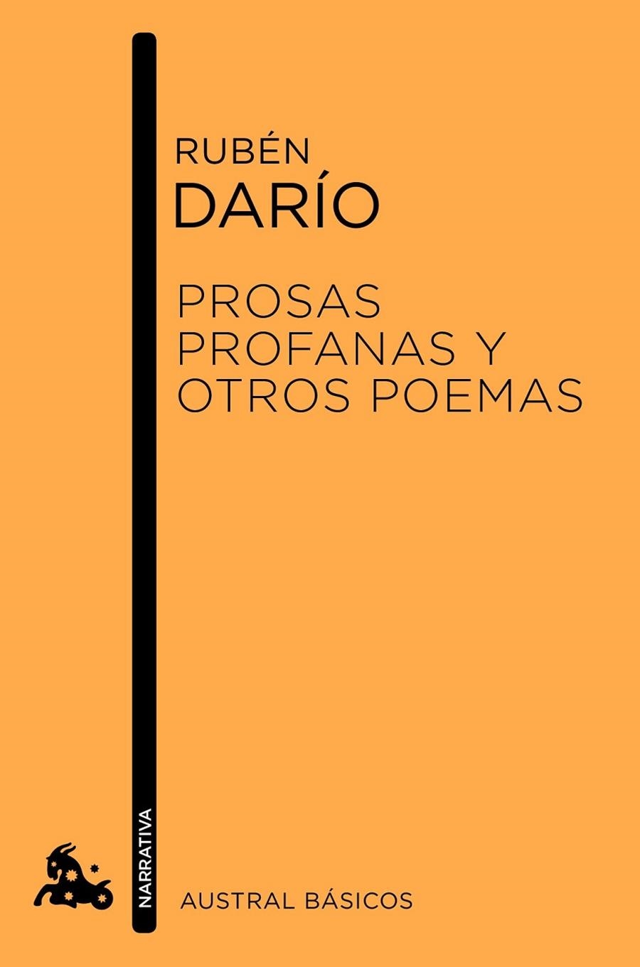 PROSAS PROFANAS Y OTROS POEMAS | 9788467040906 | DARIO, RUBEN