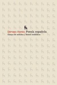 POESIA ESPAÑOLA | 9788424903183 | ALONSO, DAMASO