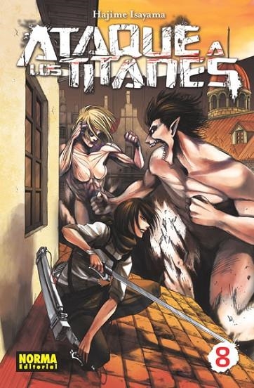 ATAQUE A LOS TITANES 8 | 9788467915037 | ISAYAMA, HAJIME