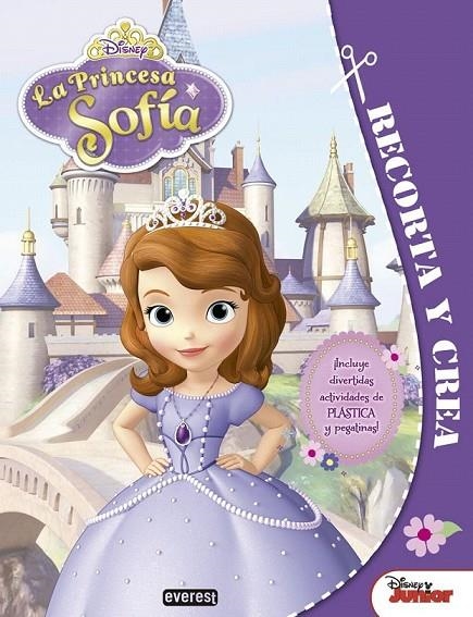 PRINCESA SOFÍA. RECORTA Y CREA | 9788444134680 | WALT DISNEY COMPANY