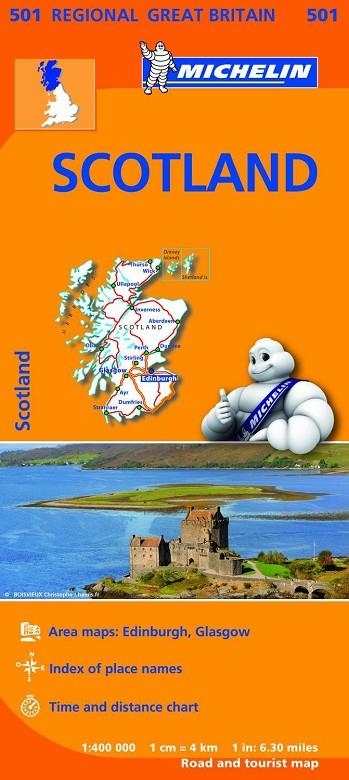 MAPA REGIONAL SCOTLAND | 9782067183216