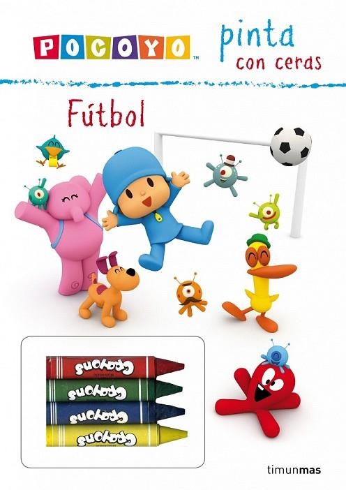 POCOYO PINTA CON CERAS. FUTBOL | 9788408125167 | ZINKIA ENTERTAINMENT, S.A.