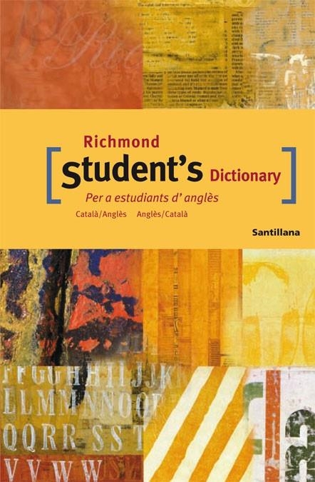 DICCIONARI RICHMOND CATALA-ANGLES STUDENTS NOVA ED | 9788429495300 | VARIOS AUTORES