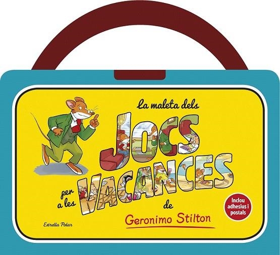 MALETA DE JOCS PER A LES VACANCES DE GERONIMO STILTON, LA | 9788490572047 | STILTON, GERONIMO