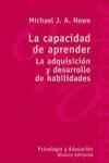 CAPACIDAD DE APRENDER, LA | 9788420657417 | HOWE, MICHAEL J.A.