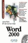 WORD 2000, MANUAL FUNDAMENTAL | 9788441508729 | PEÑA, JAIME