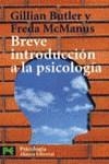 BREVE INTRODUCCION A LA PSICOLOGIA | 9788420639789 | BUTLER, GILLIAN