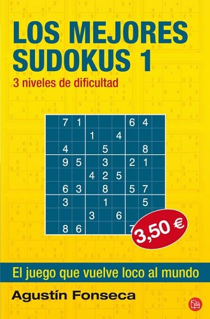 MEJORES SUDOKUS 1, LOS | 9788466322959 | FONSECA, AGUSTIN