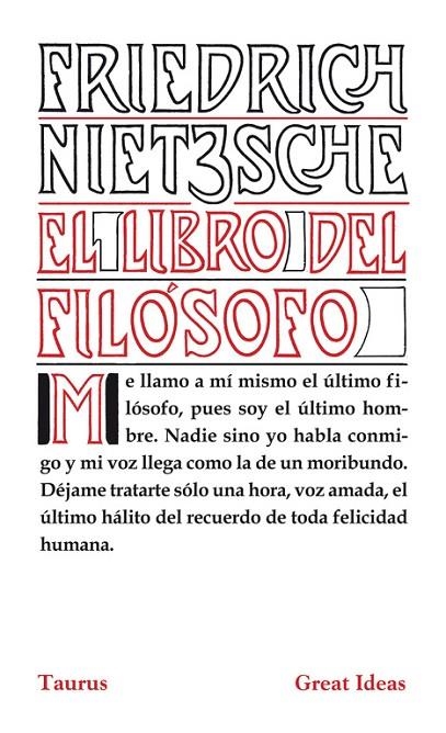 LIBRO DEL FILOSOFO, EL | 9788430602216 | NIETZSCHE, FRIEDRICH W.