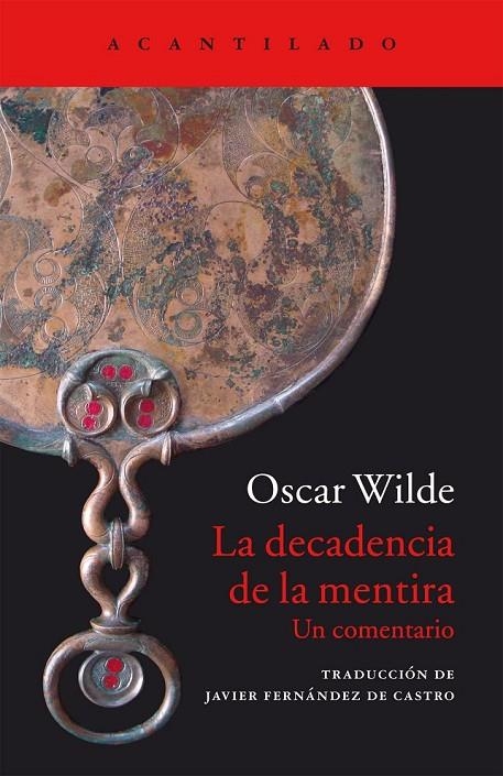 DECADENCIA DE LA MENTIRA, LA | 9788416011285 | WILDE, OSCAR