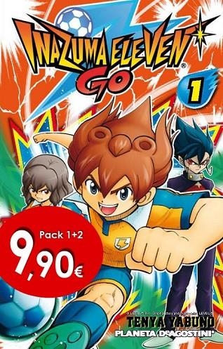 PACK INAZUMA GO 1+2 | 9788468480404 | TENYA YABUNO