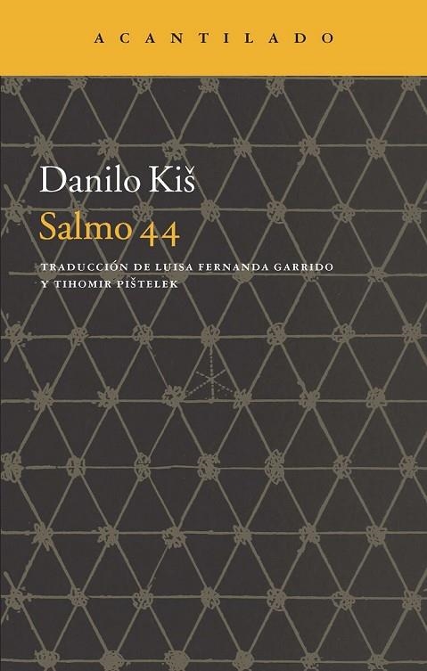 SALMO 44 | 9788416011292 | DANILO KIS