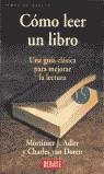 COMO LEER UN LIBRO | 9788483063804 | ADLER/ DOREN